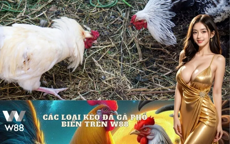 Các loại kèo đá gà phổ biến trên W88
