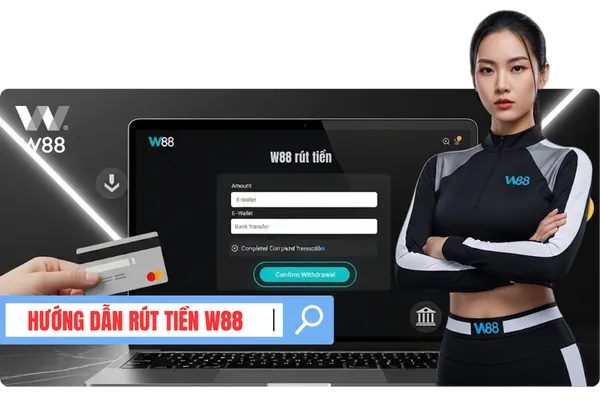 hướng dẫn rút tiền w88